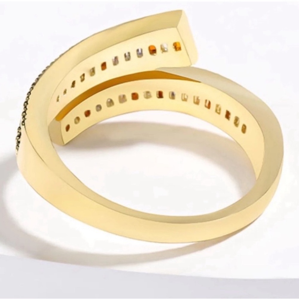 NIB Arvino Amethyst 18k Gold wrap svelte wrap ring - Picture 11 of 14